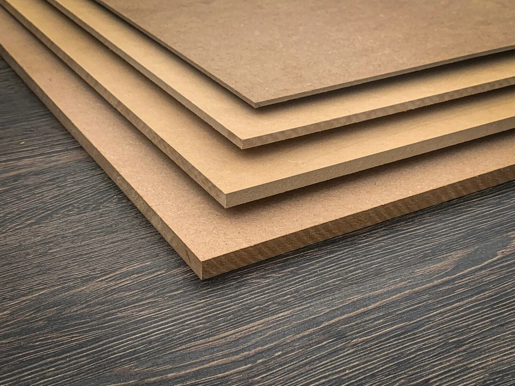 Uniform high density MDF panel core